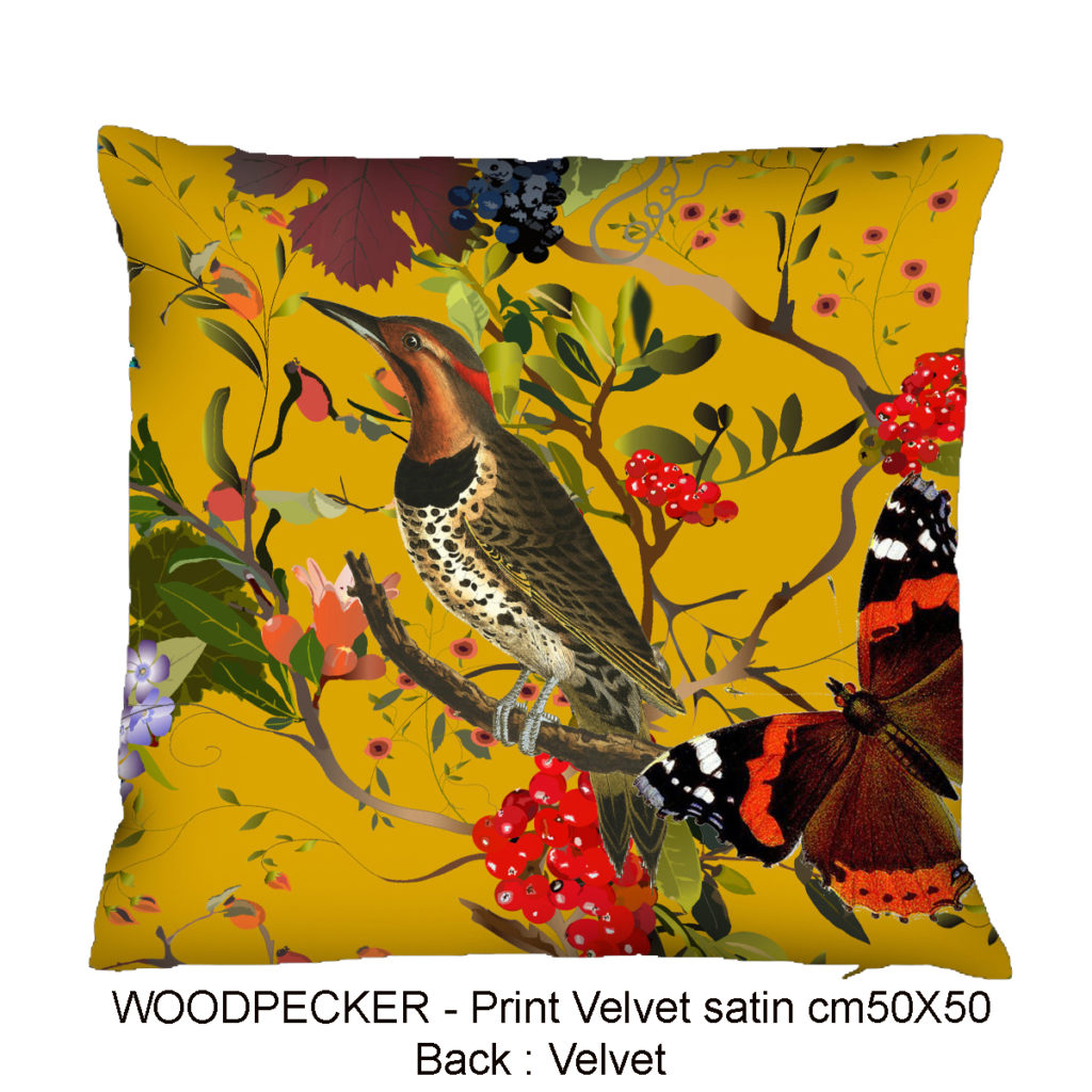 WOODPECKER CUSHION